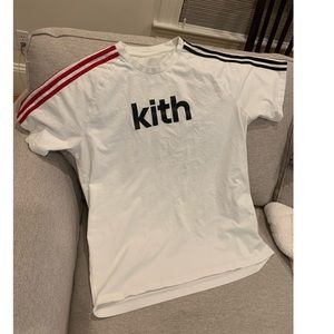 Kith x adidas soccer logo tee